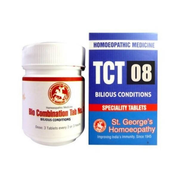 St. George's Homeopathy TCT 08 Tablets 