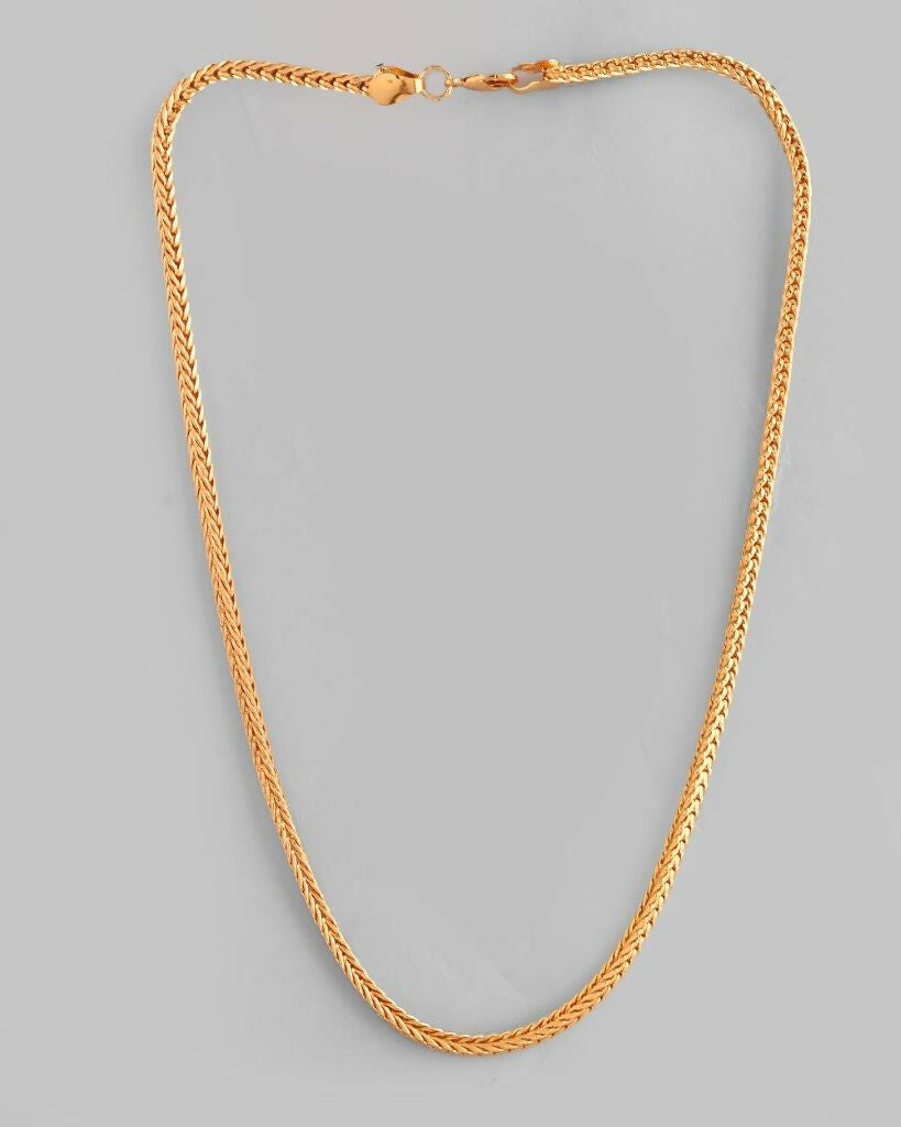 VOJ Gold-Polished Thick Snake Chain 
