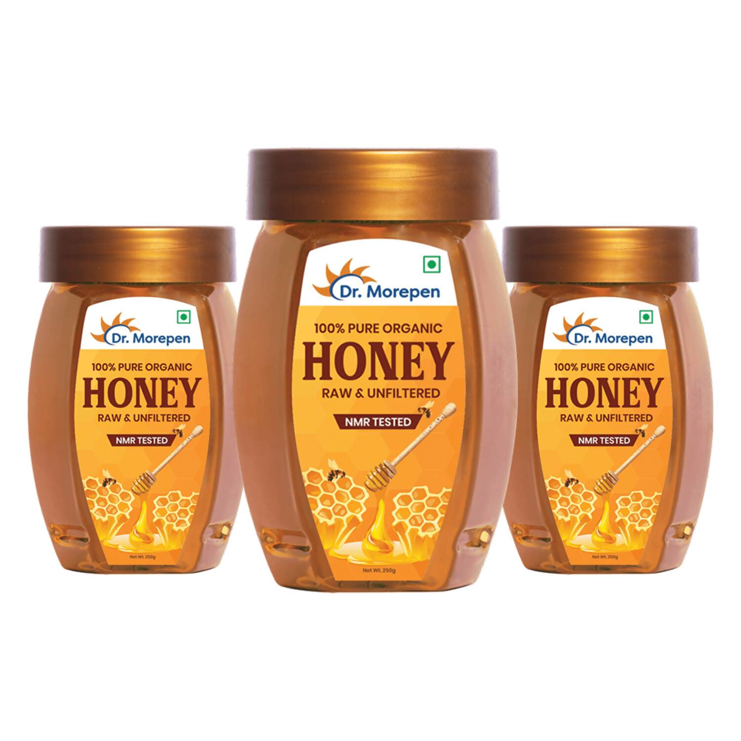 Dr. Morepen 100% Pure Organic Honey NMR Tested 
