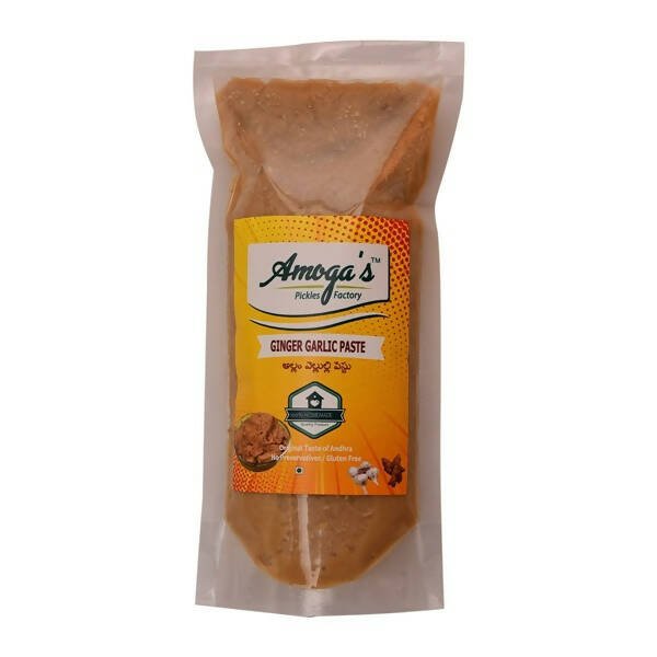 Amoga's Pickles Factory Ginger & Garlic Paste - Grab2buy