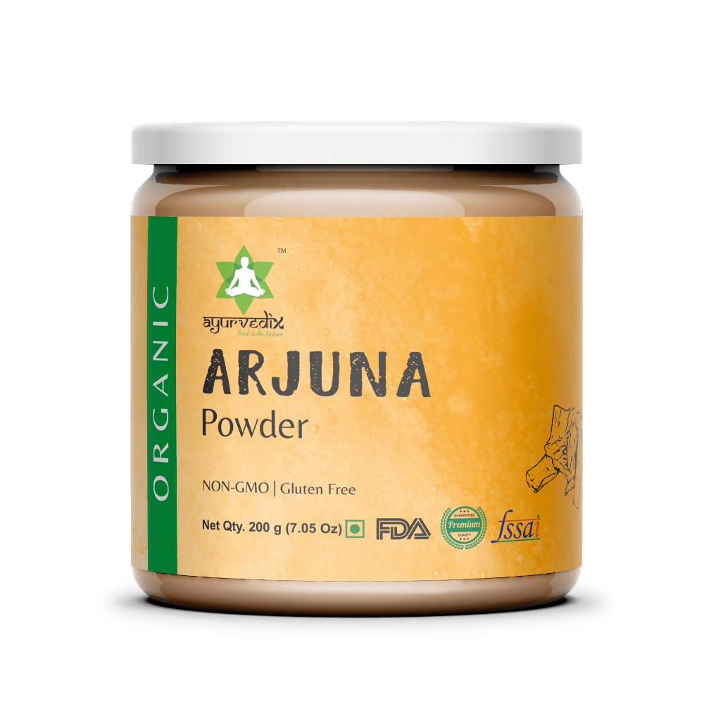 Ayurvedix Pure and Organic Arjuna Powder 