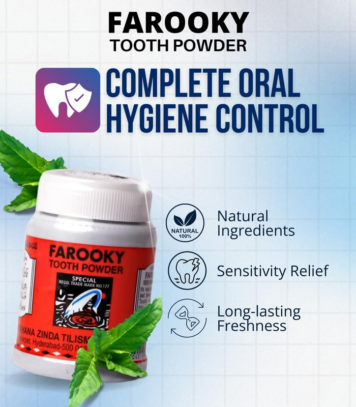 Zinda Tilismath Farooky Tooth Powder  Grab2Buy Zinda Tilismath Grab2Buy