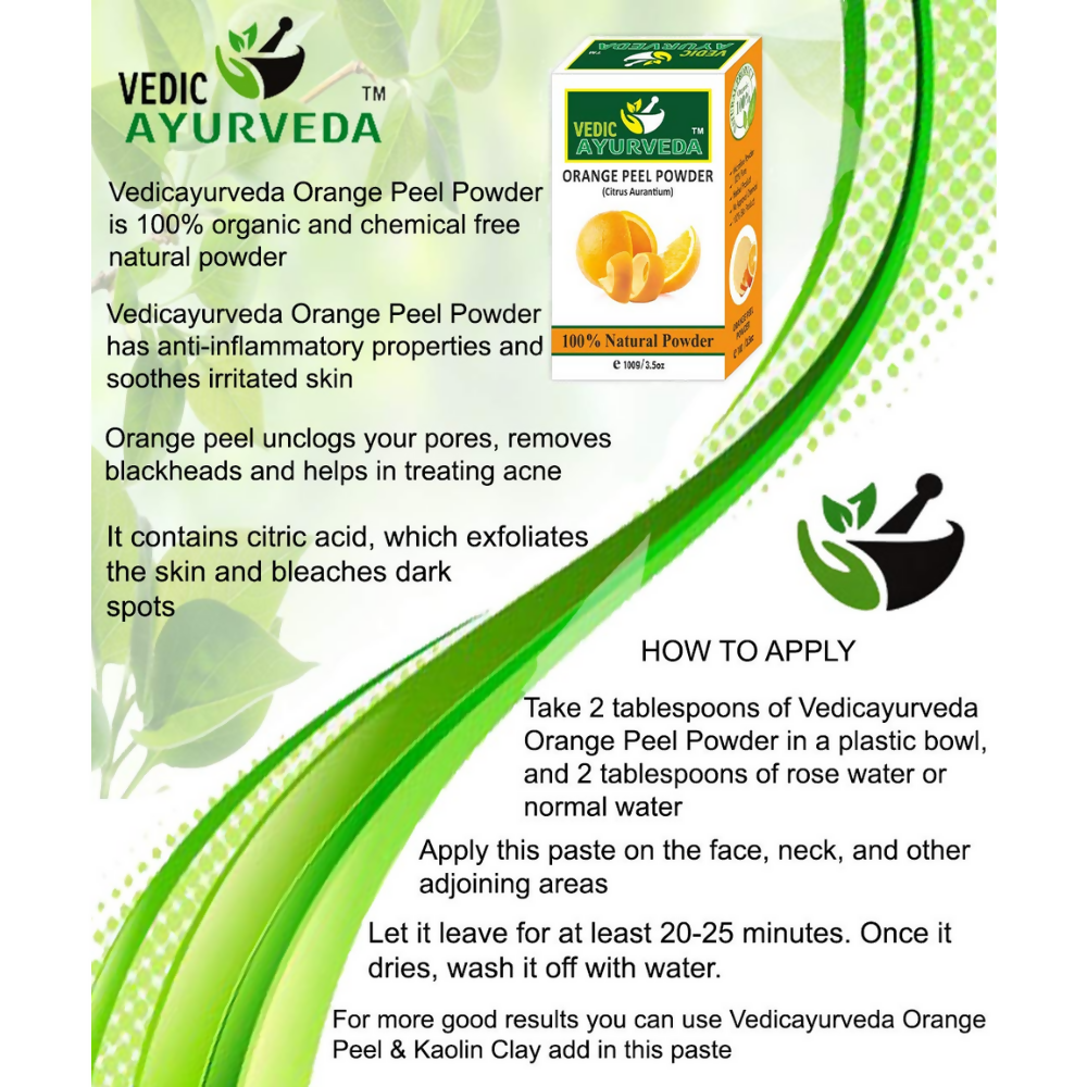 VedicAyurveda Orange Peel Powder and Amla Powder  Grab2Buy VedicAyurveda Grab2Buy