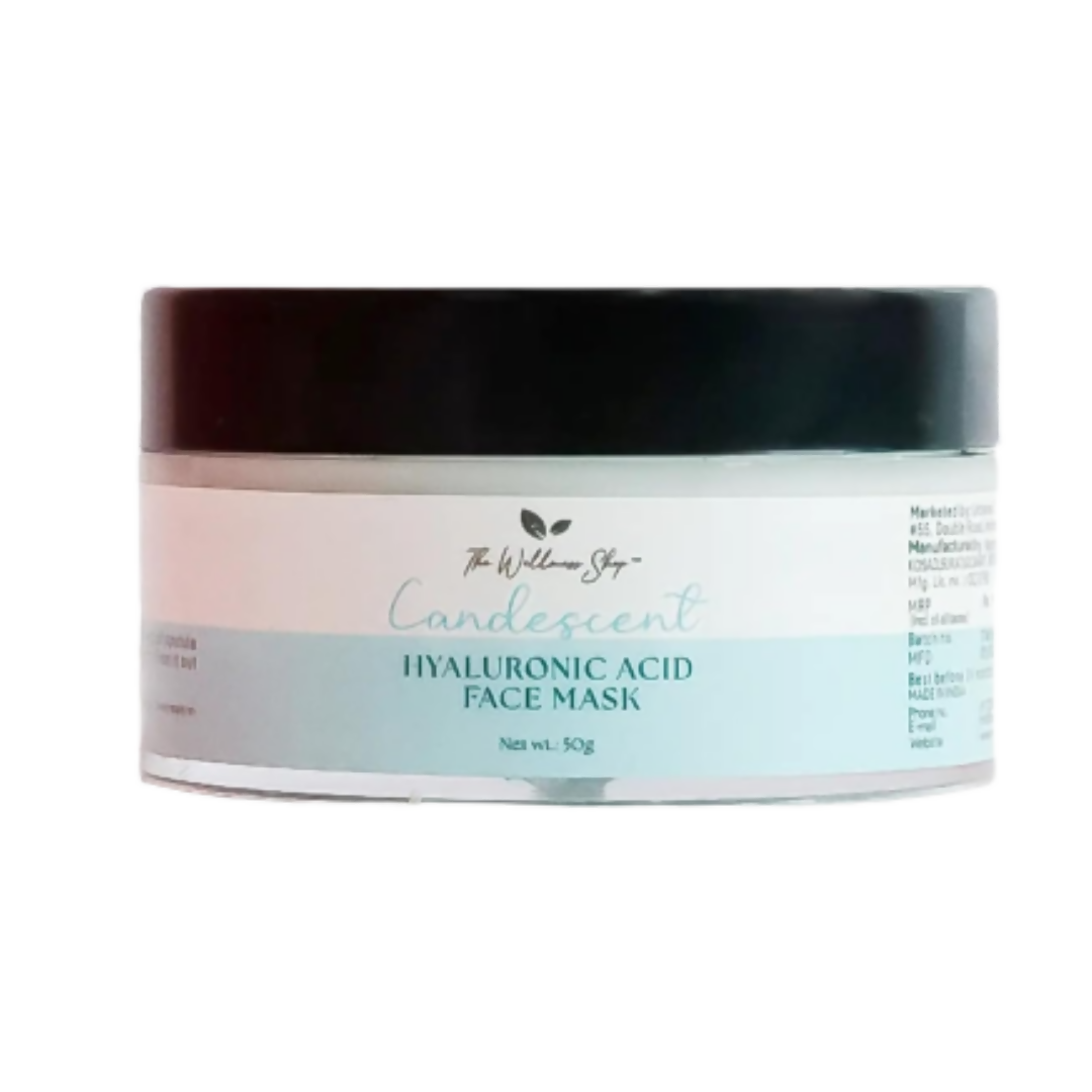 The Wellness Shop Candescent Hyaluronic Face Mask  Grab2Buy The Wellness Shop Grab2Buy