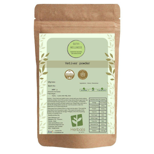 Satvi Wellness Vertiver Powder 