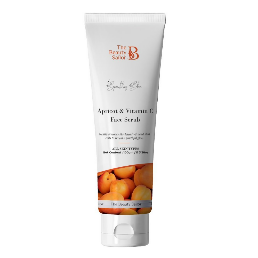 The Beauty Sailor Apricot And Vitamin C Face Scrub  Grab2Buy The Beauty Sailor Grab2Buy