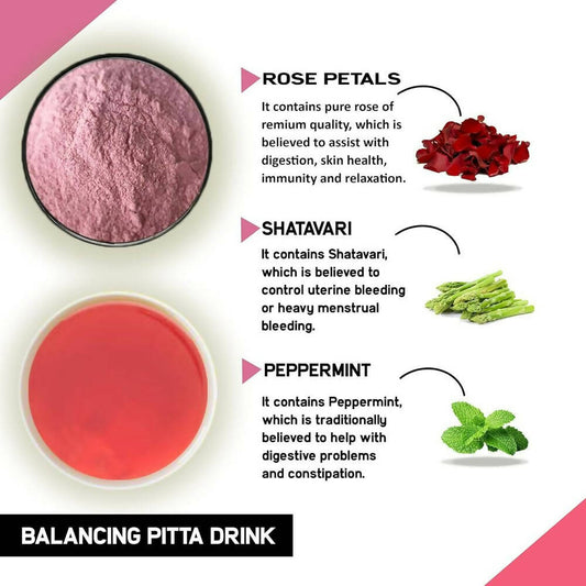Just Vedic Balancing Pitta Drink Mix - Grab2buy