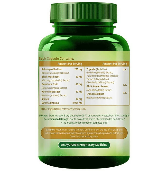 Himalayan Organics Ashwagandha Gold+ Capsules - Grab2buy