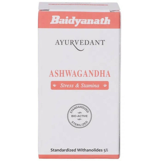 Baidyanath Jhansi Ayuvedant Ashwagandha Tablets - Grab2buy