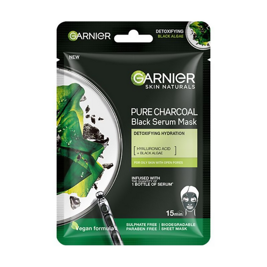 Garnier Skin Naturals Black Serum Mask Pure Charcoal 