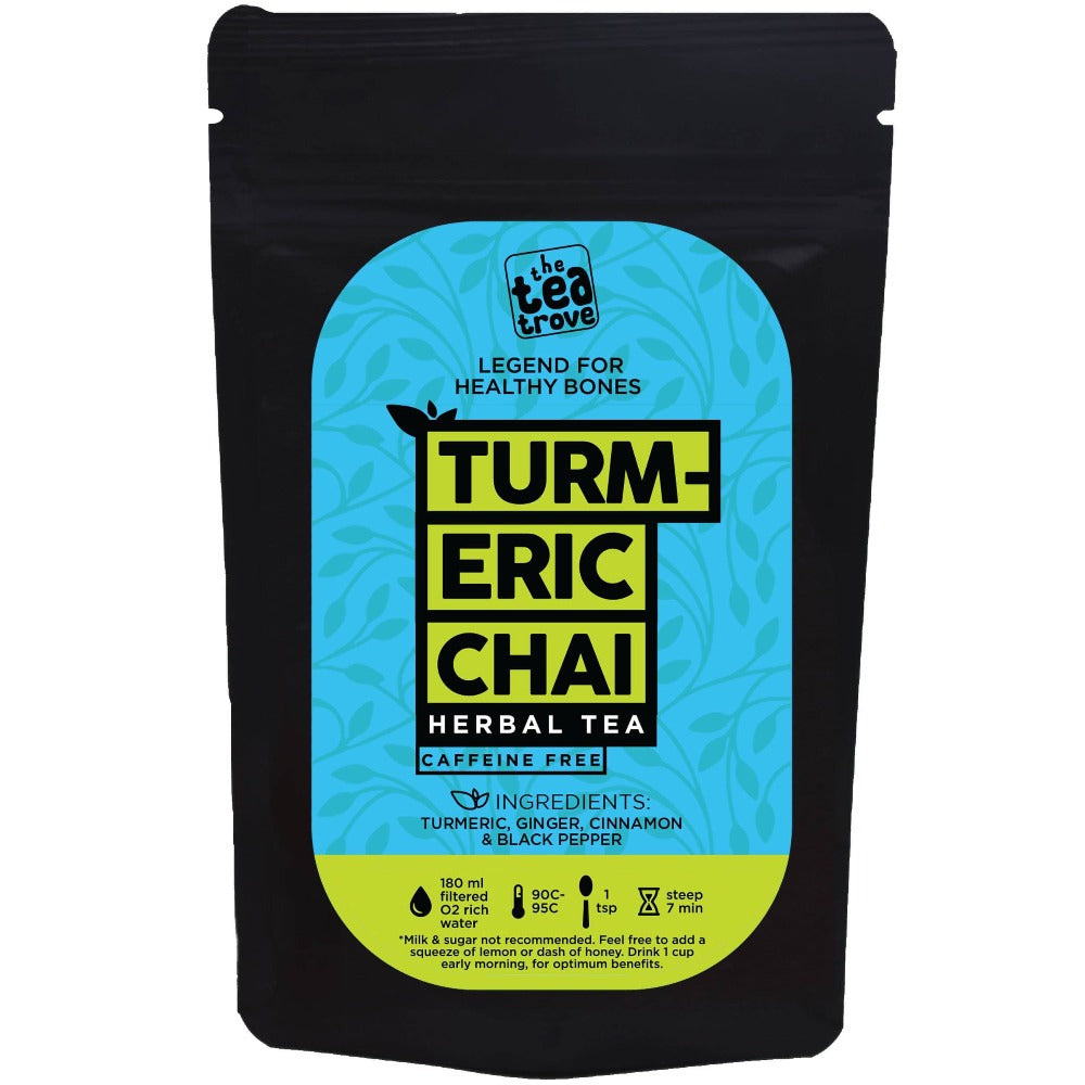 The Tea Trove - Turmeric Chai Herbal Tea  Grab2Buy The Tea Trove Grab2Buy