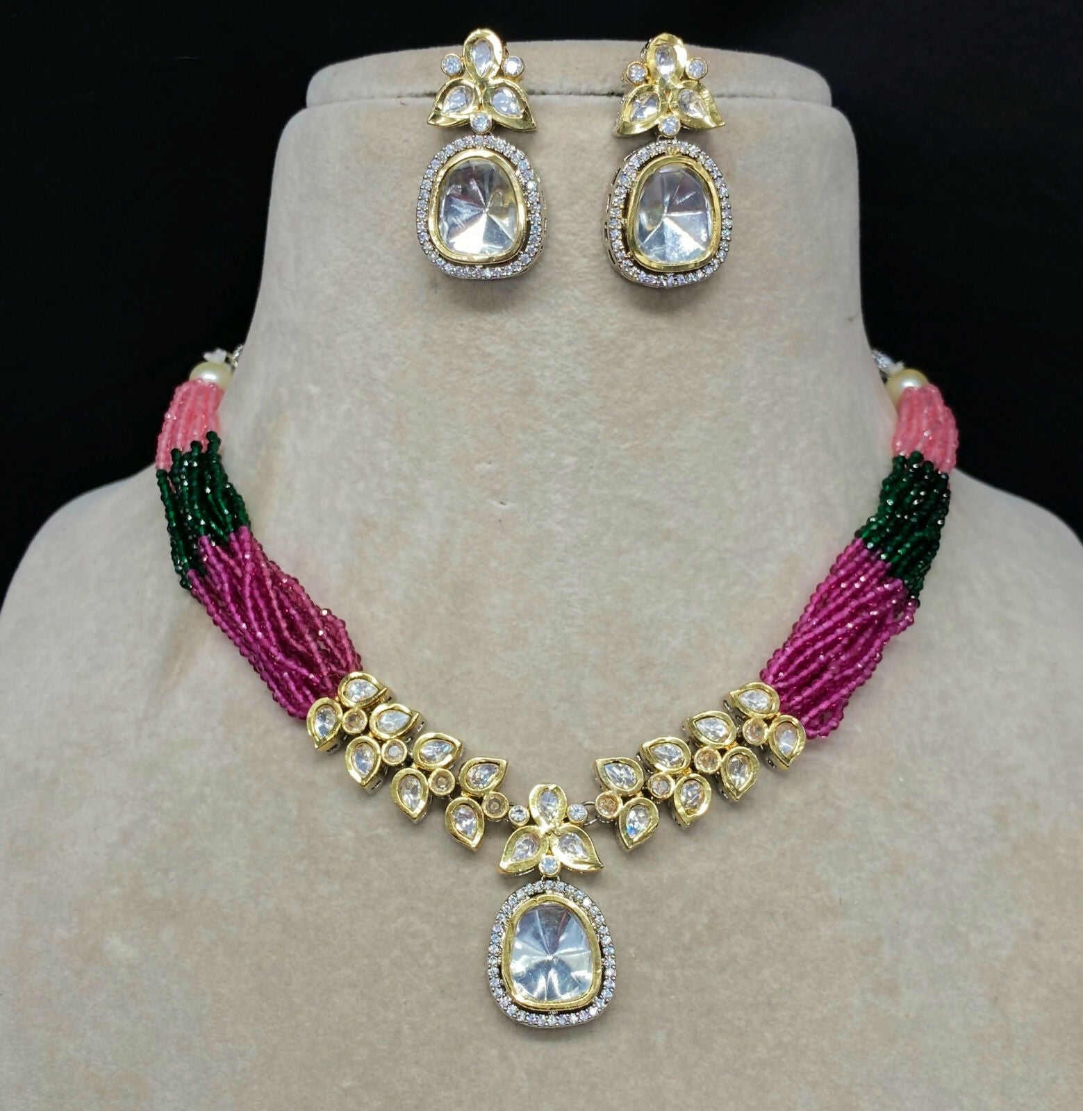 Kundan Necklace Set For Women By House of Ree House of Ree