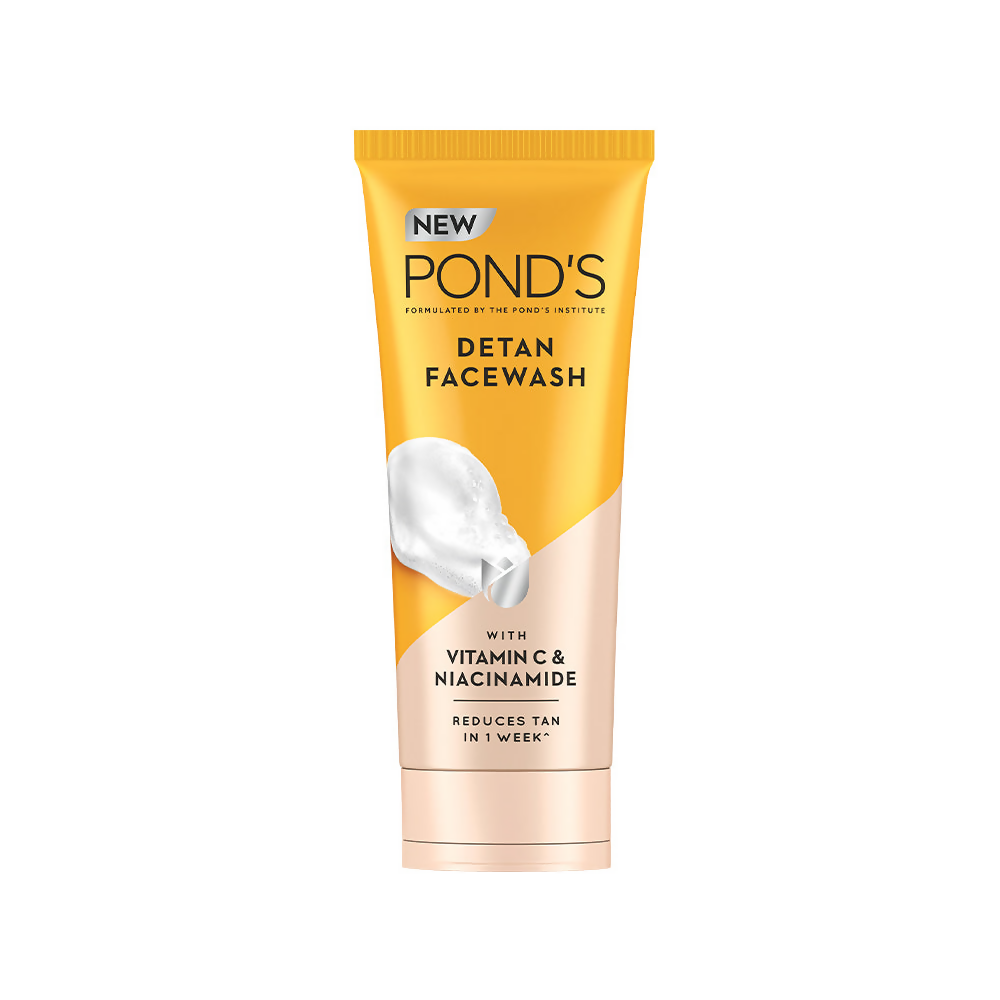 Ponds Detan Facewash with Vitamin C & Niacinamide 