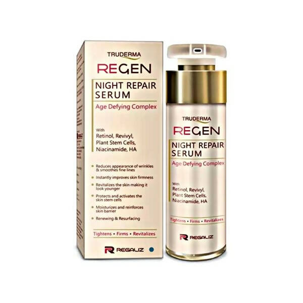 Truderma Regen Night Repair Serum For Skin Ageing  Grab2Buy Truderma Grab2Buy
