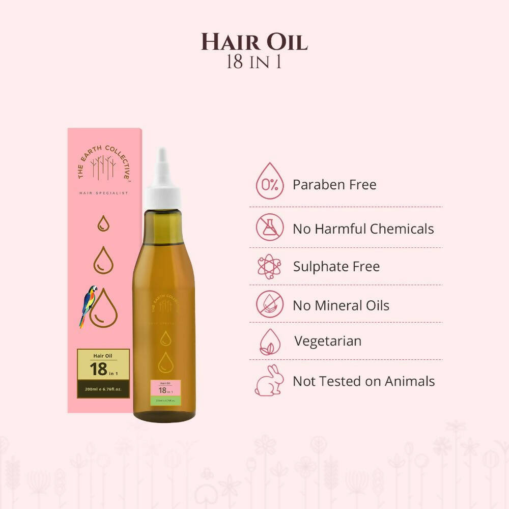 The Earth Collective 18 In 1 Hair Oil  Grab2Buy The Earth Collective Grab2Buy