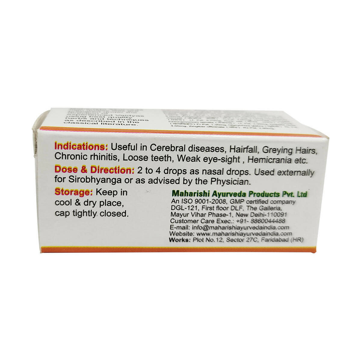 Maharishi Ayurveda Shadbindu Oil 