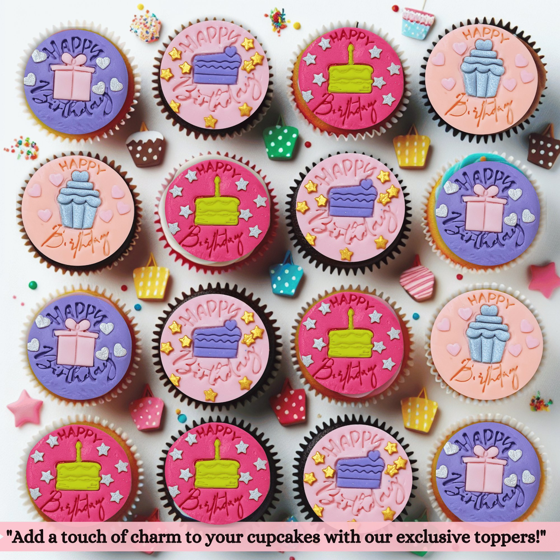 Confect Happy Birthday | Edible Celebration Topper