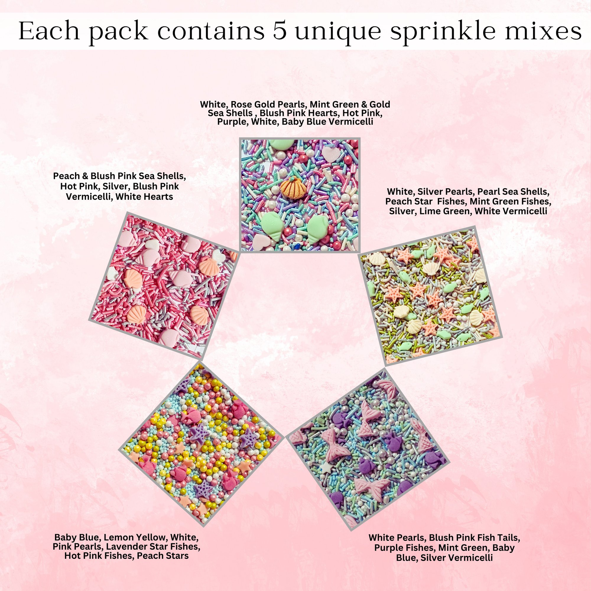 Confect Under the Sea Sprinkles for Decorations 07  Grab2Buy Confect Grab2Buy