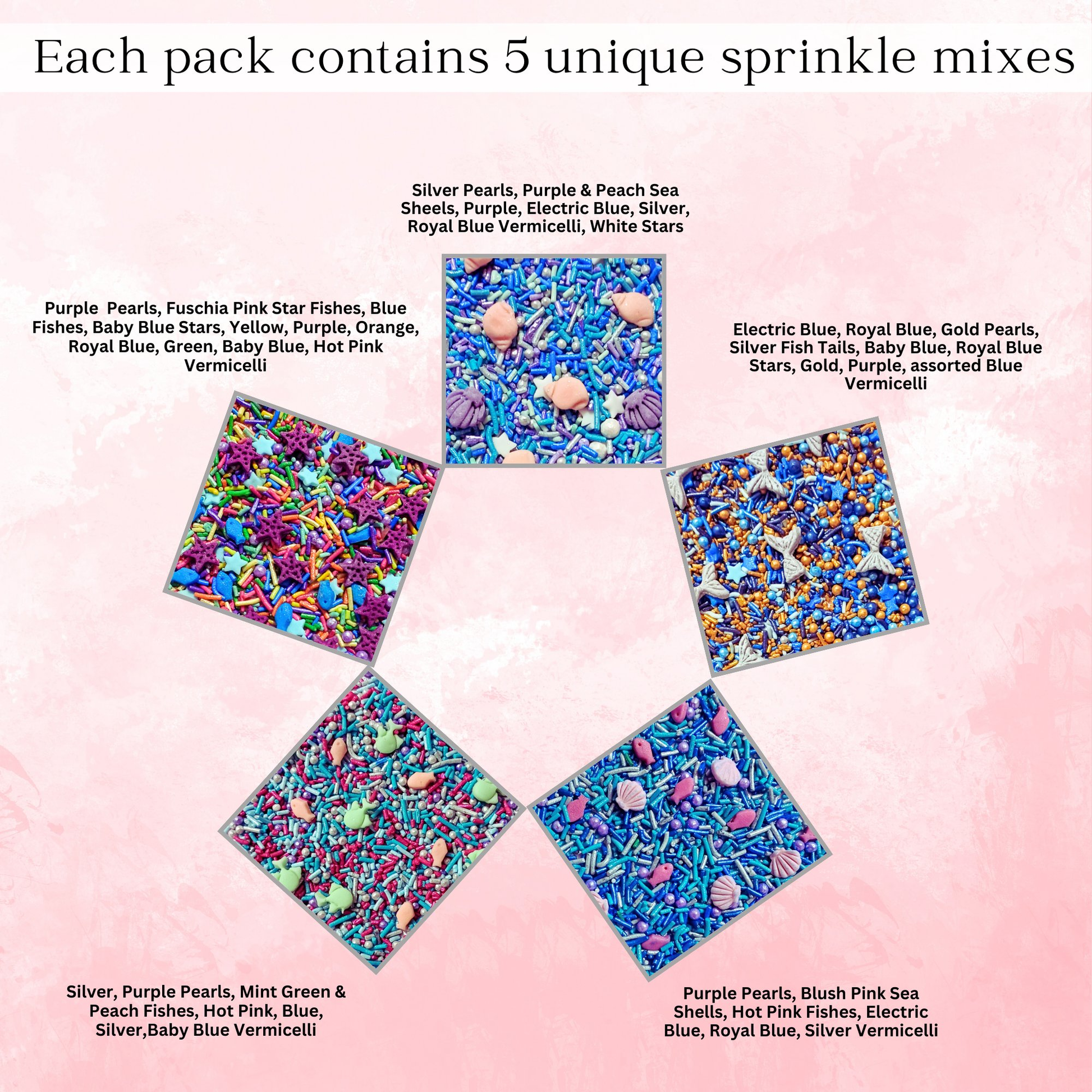 Confect Under the Sea Sprinkles for Decorations 08  Grab2Buy Confect Grab2Buy