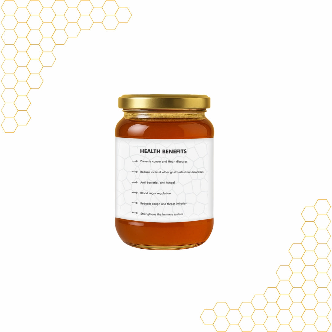 Aayug Organics Organic and Raw Honey, 100% Natural and Ayurvedic, Rich in Vitamins and Minerals 