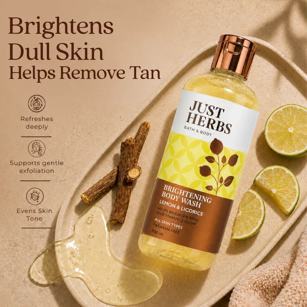Vitamin C Brightening Body Wash with Lime and Liquorice 