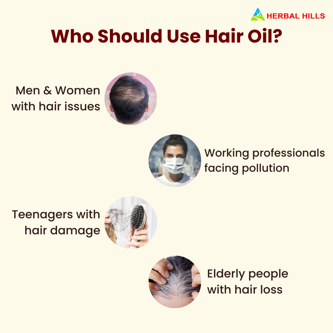 Herbal Hills Keshohills Plus Forte Ayurvedic Hair Oil 