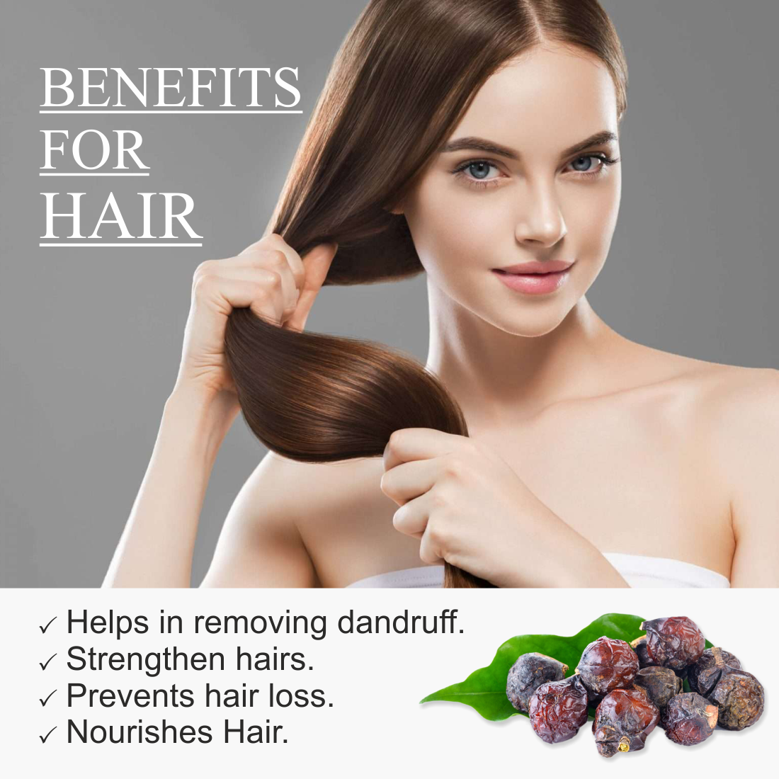 Nuerma Science Reetha powder For Skin & Hair 