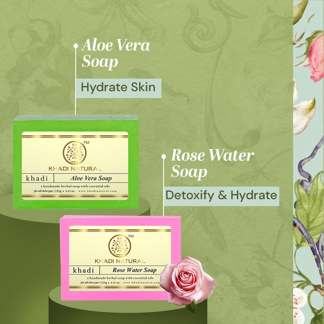 Khadi Natural Ayurvedic Soap Kit Combo Pack Of 4 – 100gm Each 