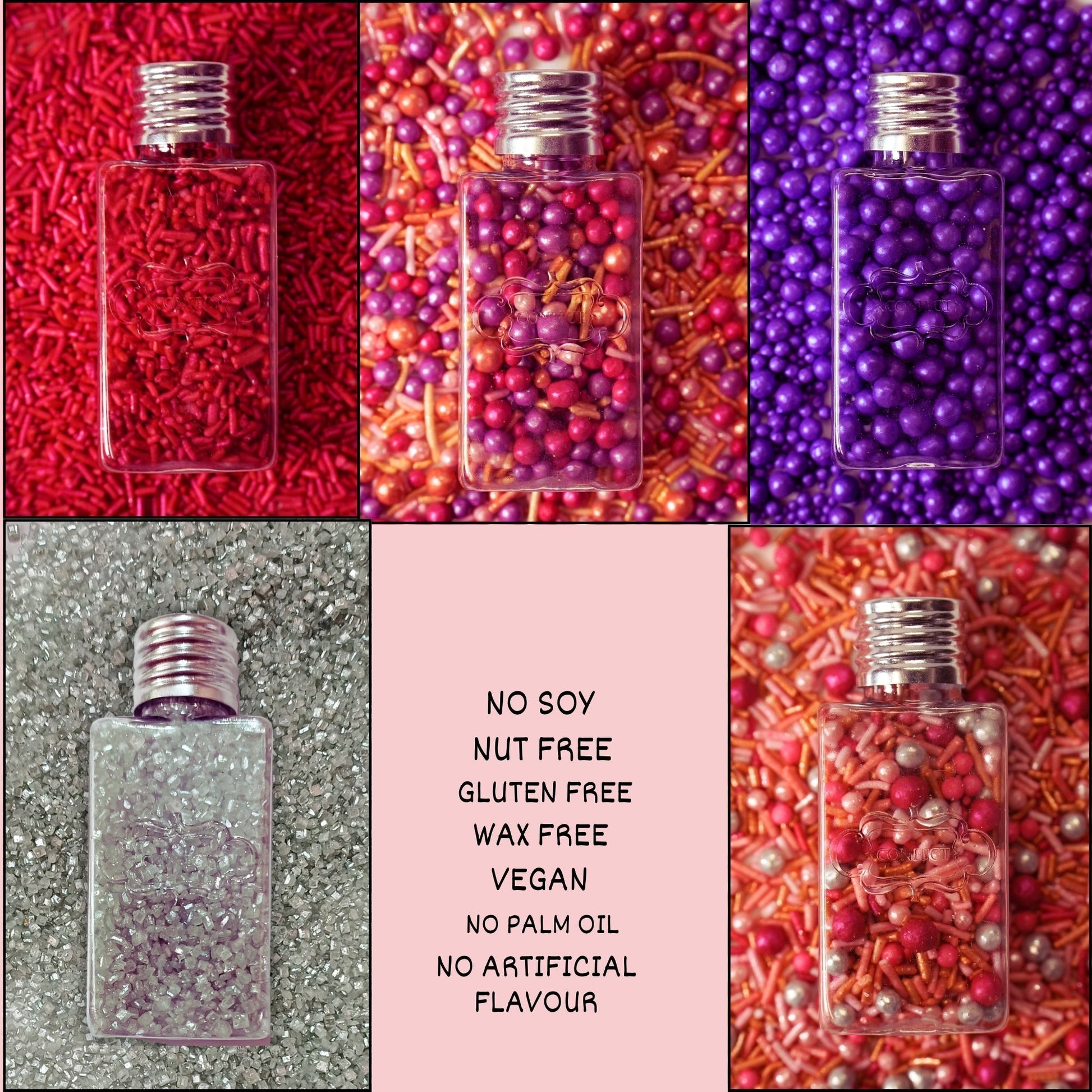 Confect Fusion Mashup Sprinkles FM Multipack 4