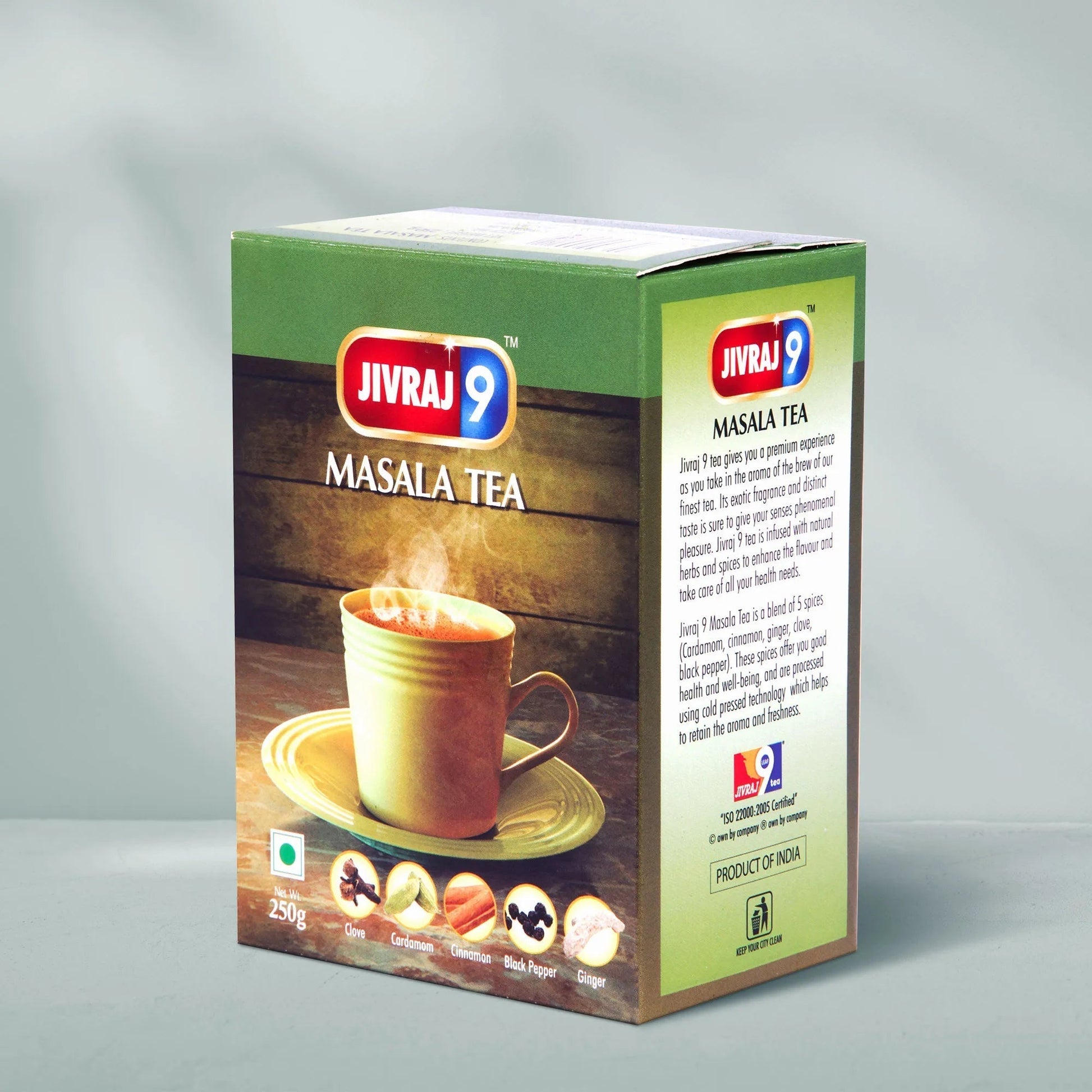 jivraj9 Tea Masala Tea Box Pack