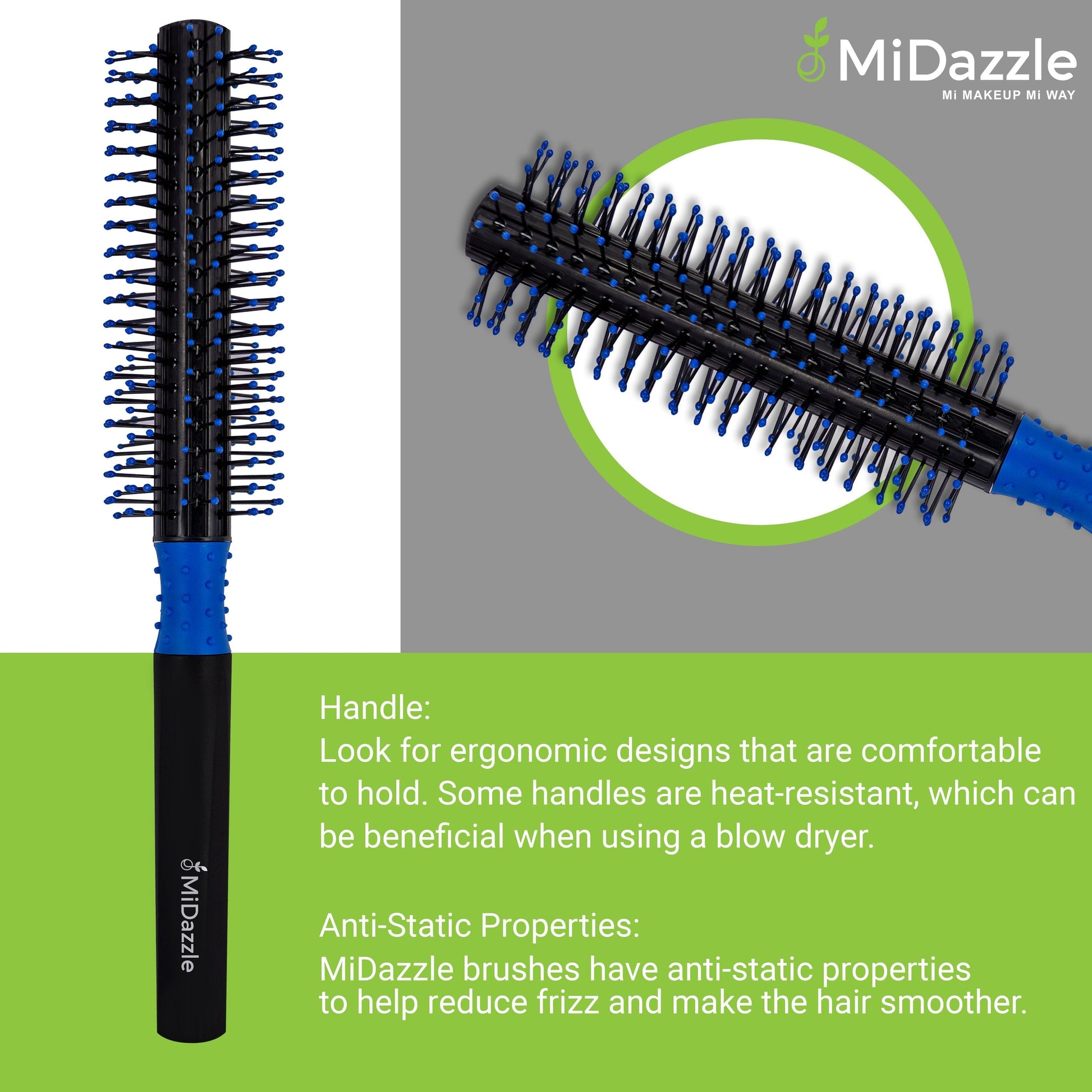 MiDazzle Hair Brush (Sleek) MIHB0035