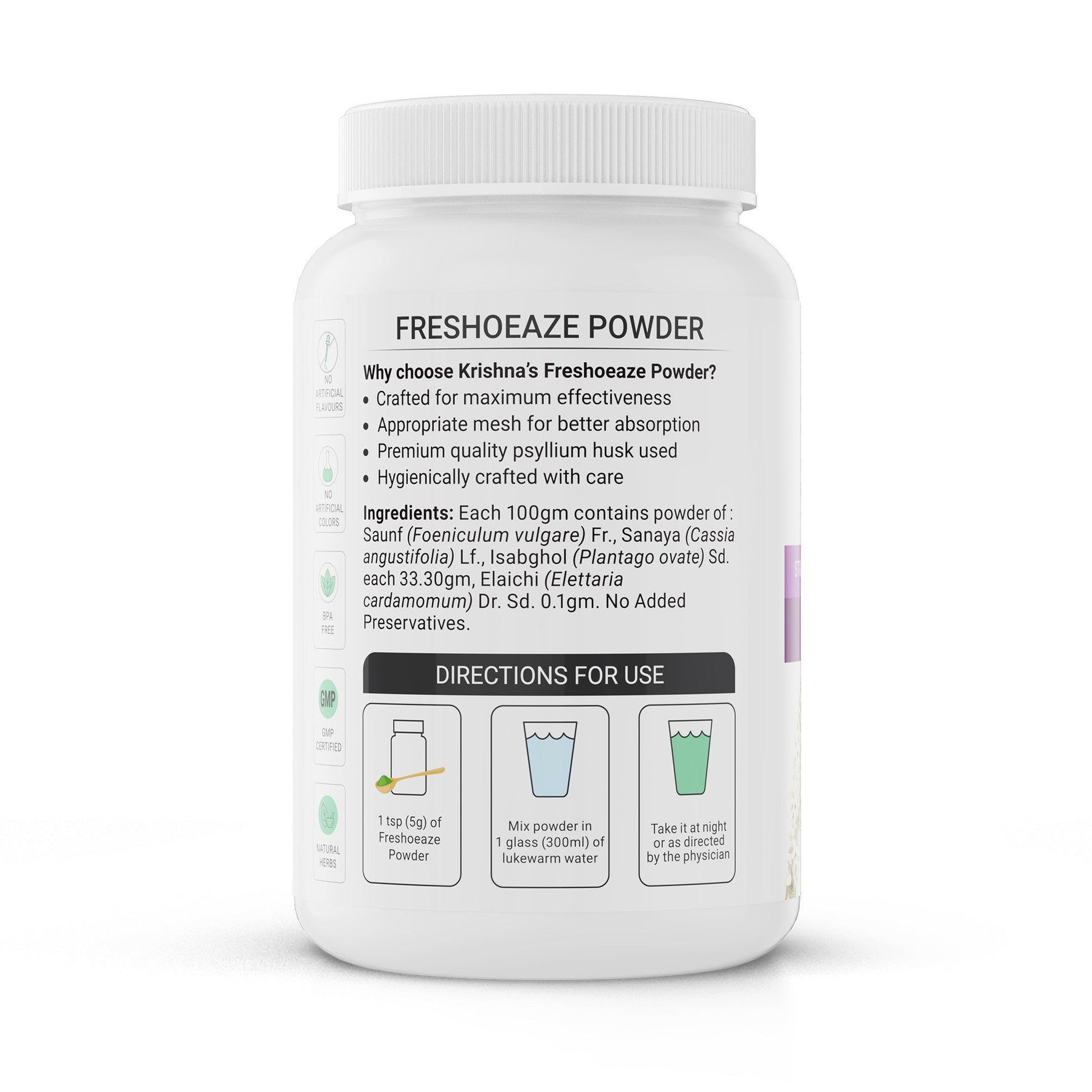 Krishna'S Herbal & Ayurveda Freshoeaze Powder 