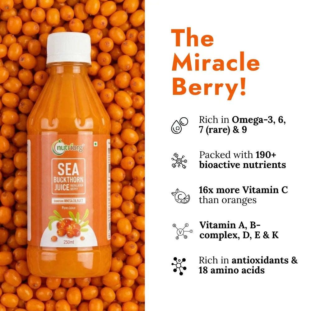 Nutriorg Sea Buckthorn Juice 