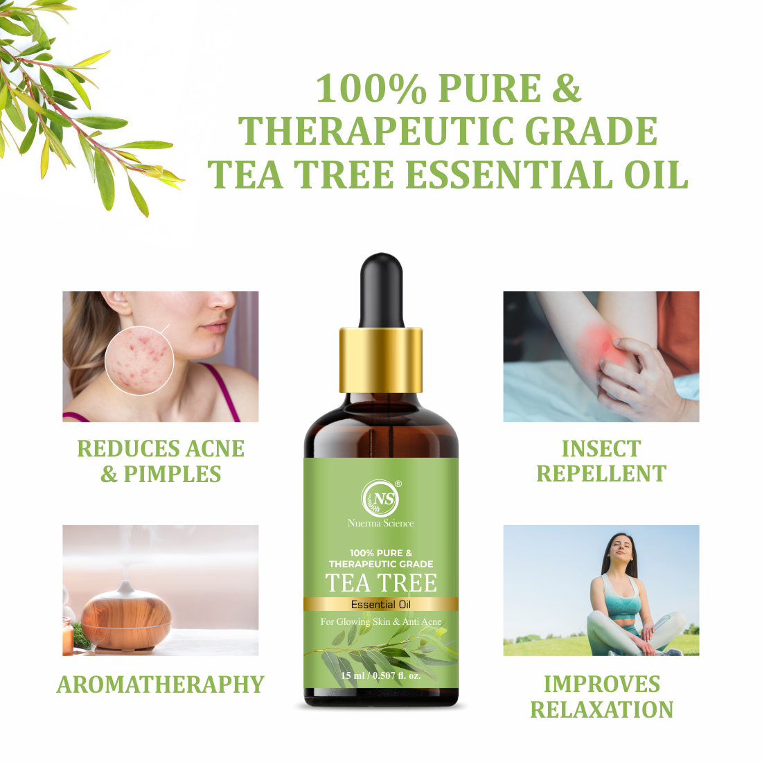 Nuerma Science Tea Tree Essential Oil