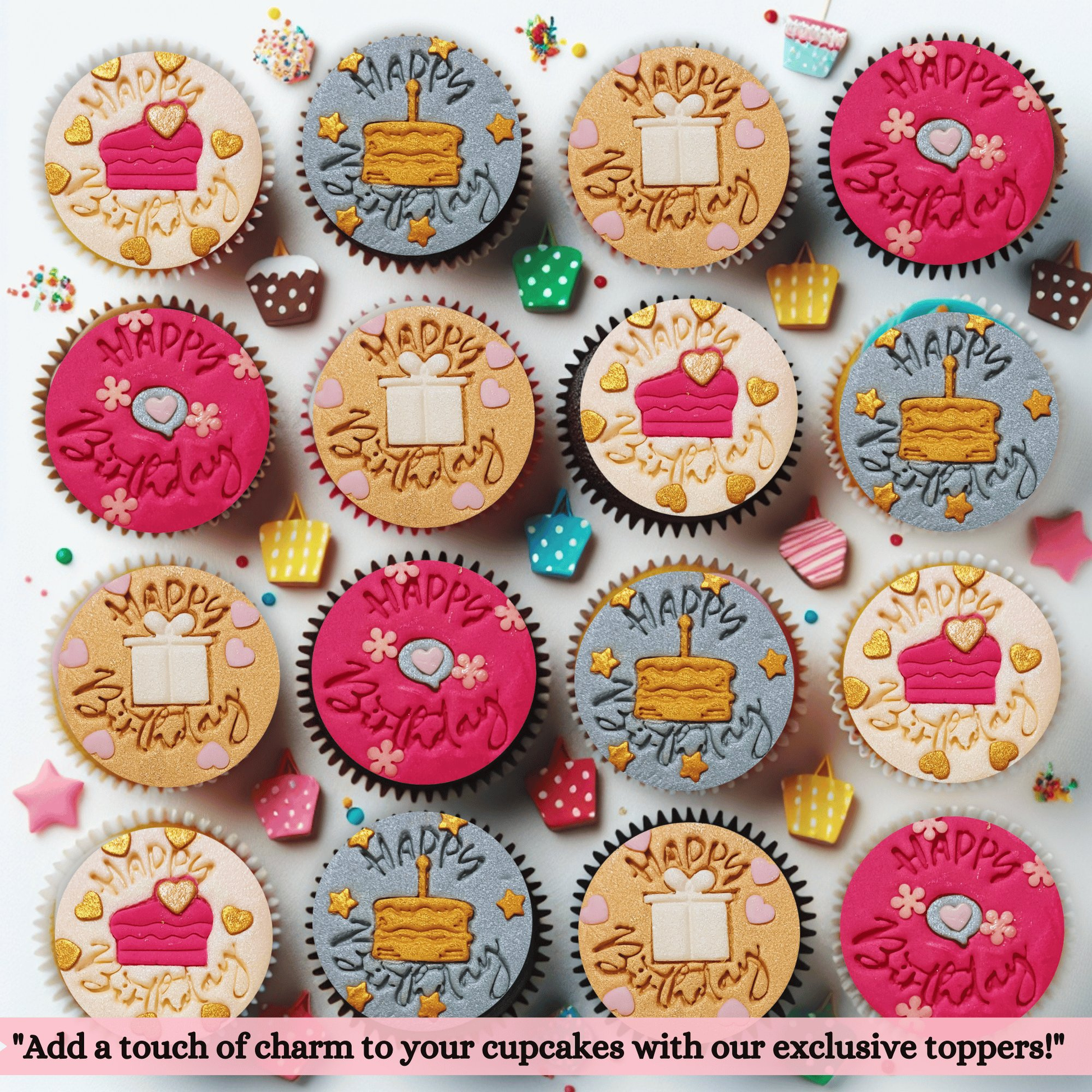 Confect Happy Birthday | Edible Celebration Topper