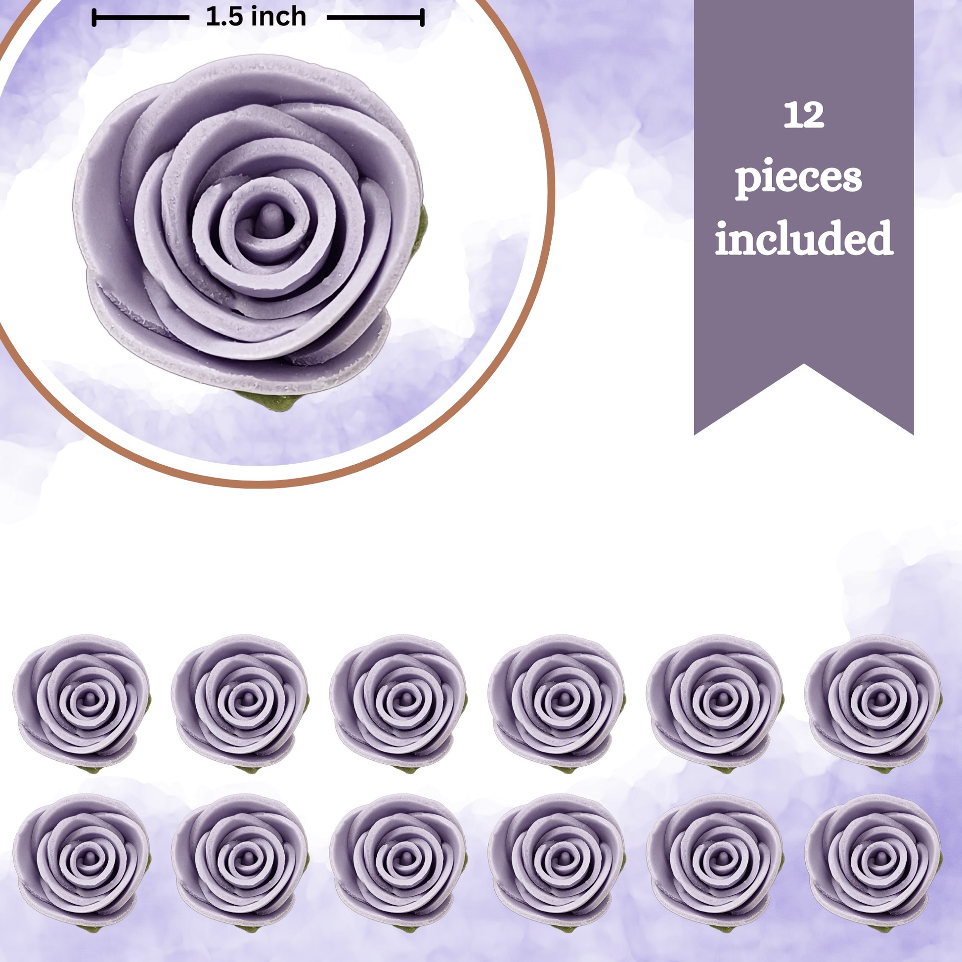 Confect Lavender | Edible Sugar Flowers