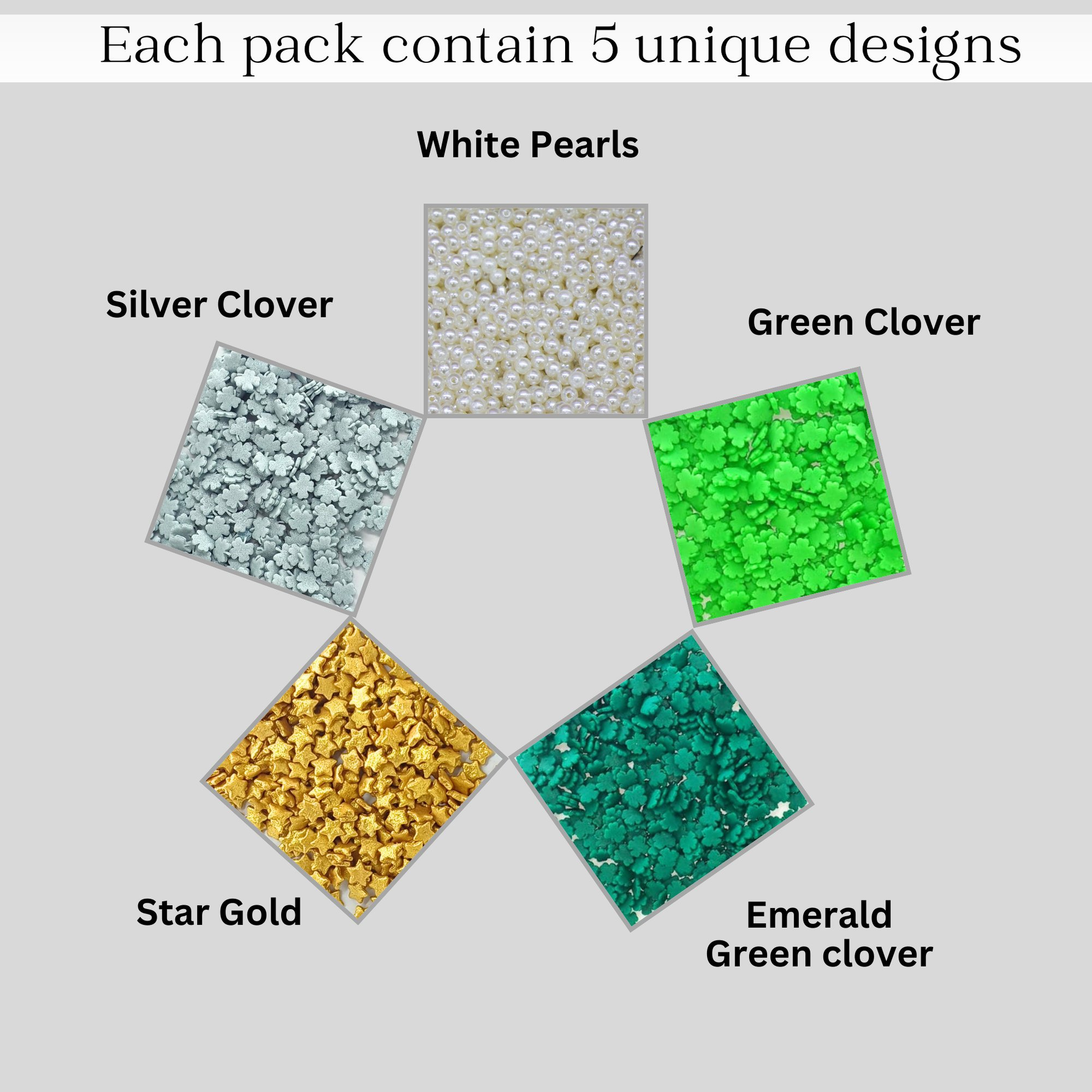 Confect St. Patrick's Sprinkles Multipack 1