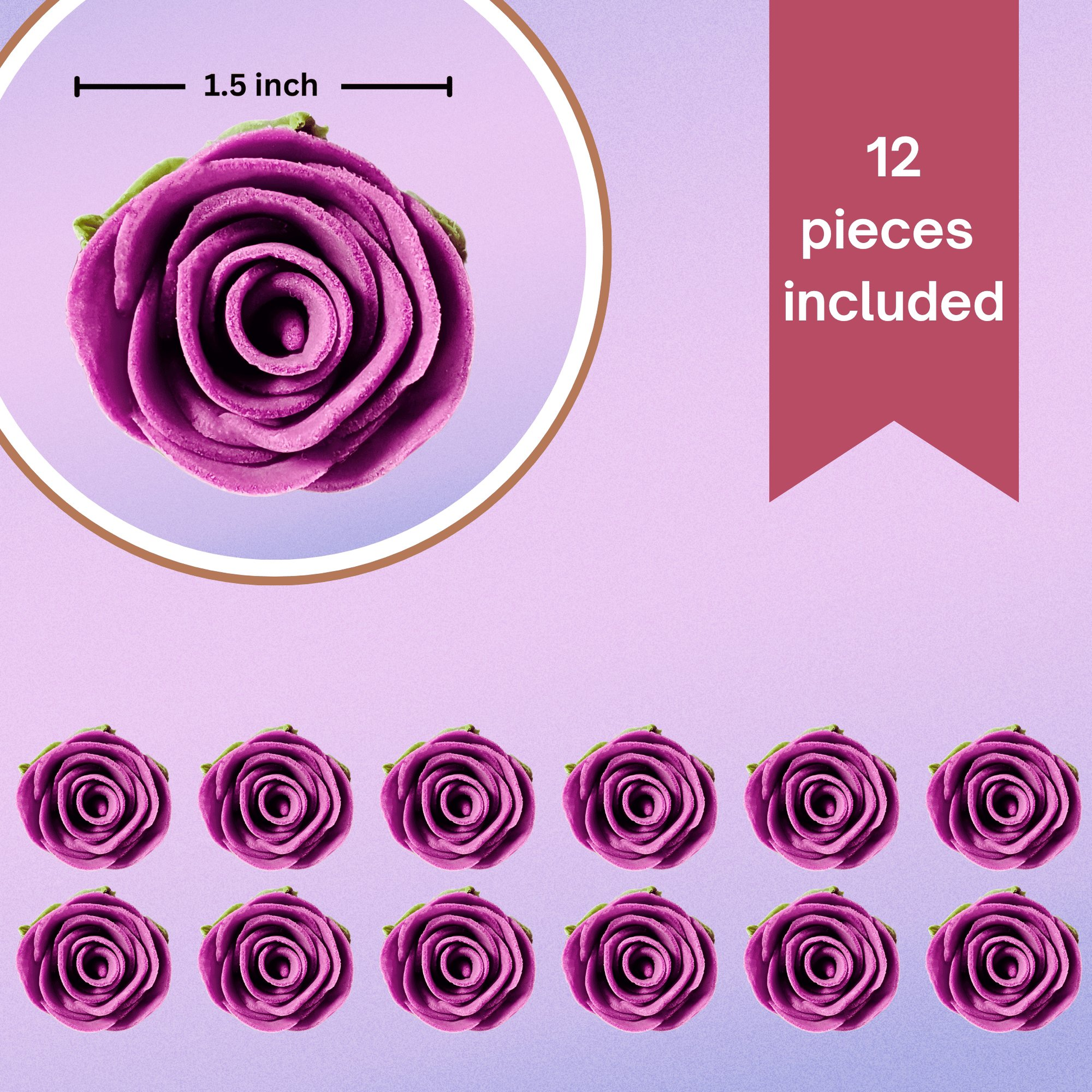 Confect Fuchsia Pink | Edible Sugar Flowers