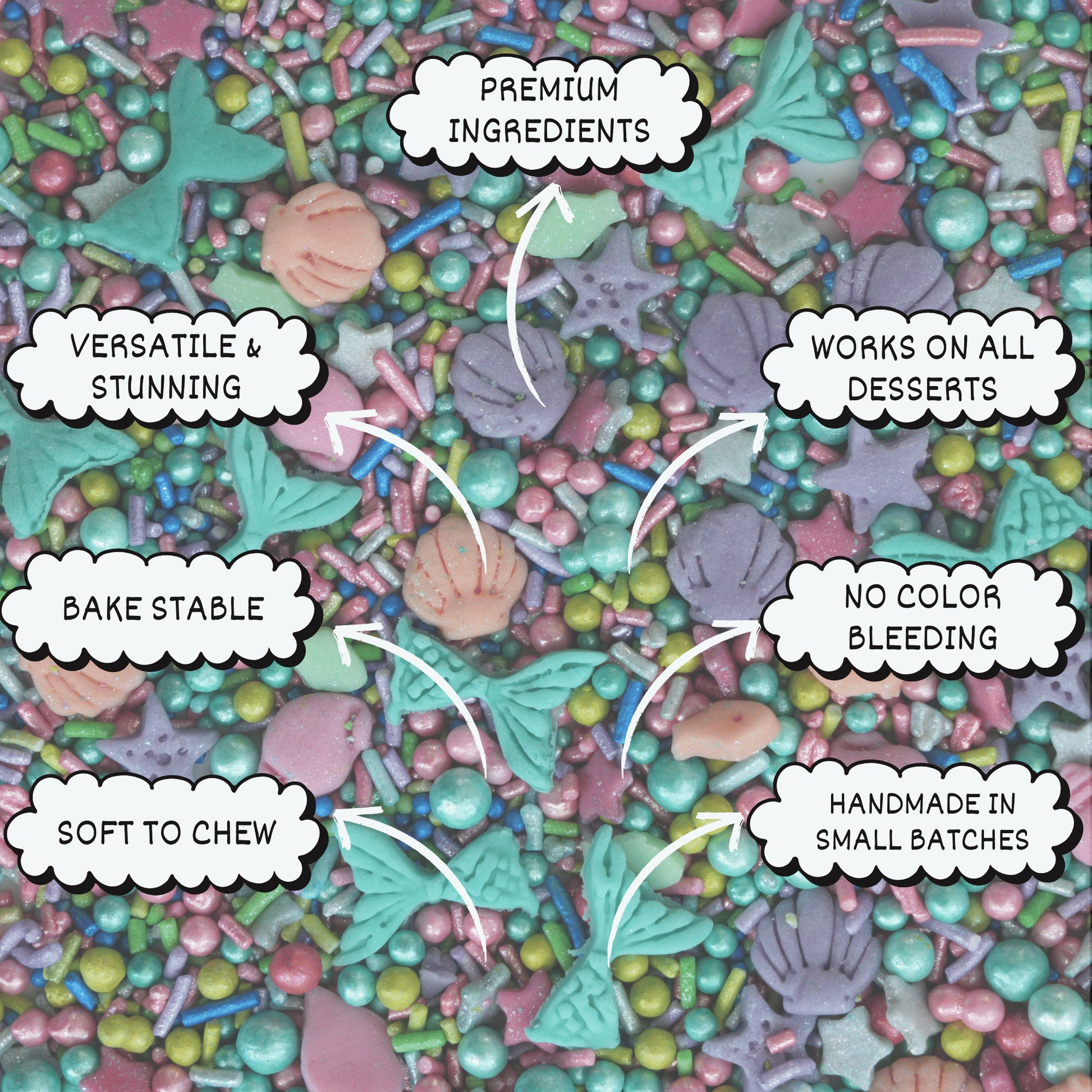 Confect Under the Sea Sprinkles for Decoration 12