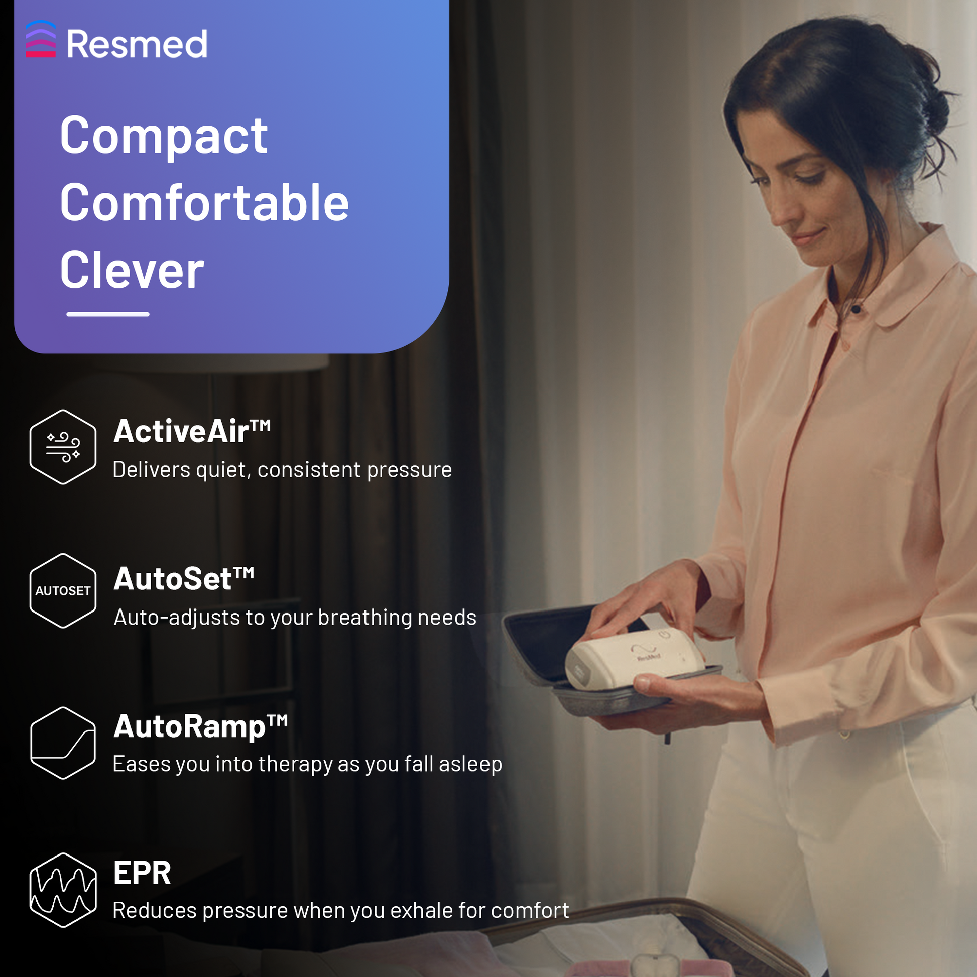 AirMini™ AutoSet CPAP Device 
