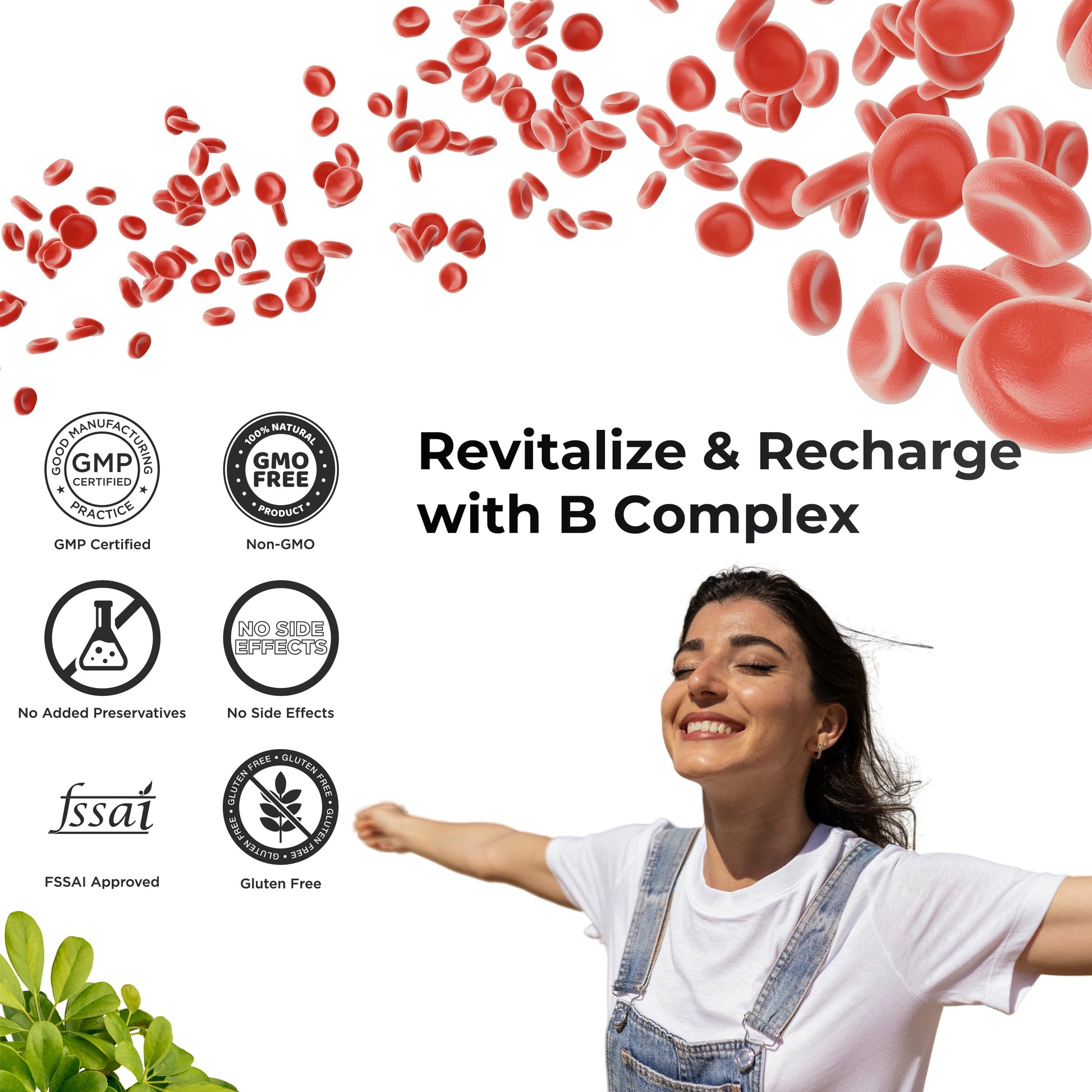 Health Veda Organics Plant Based Vitamin B-12 Capsules Health Veda Organics