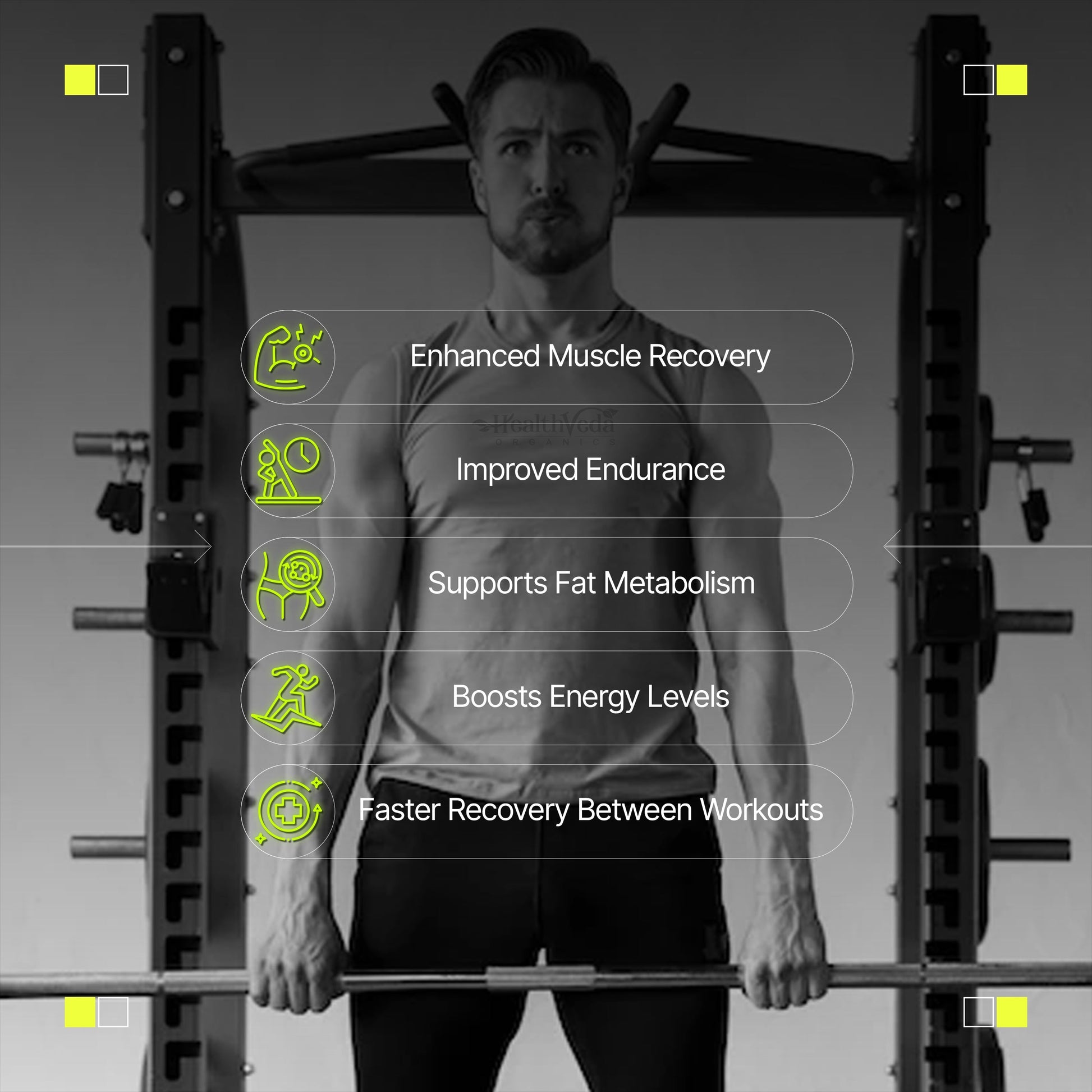 Health Veda Organics L Carnitine L-Tartrate Veg Capsules Health Veda Organics