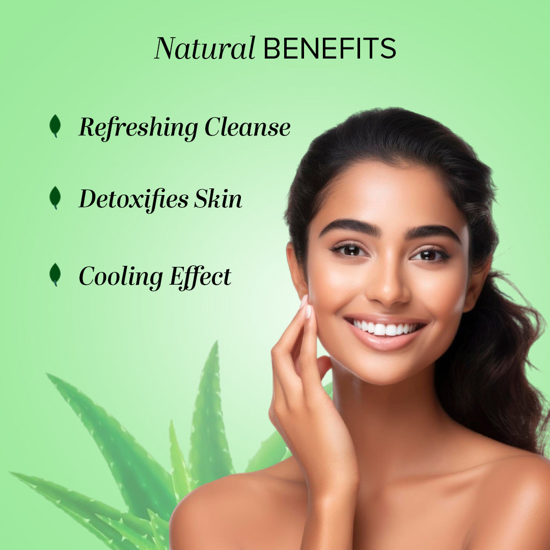 Khadi Natural Green Tea & Mint Body Wash SLS & Paraben Free - 210ml Sale 