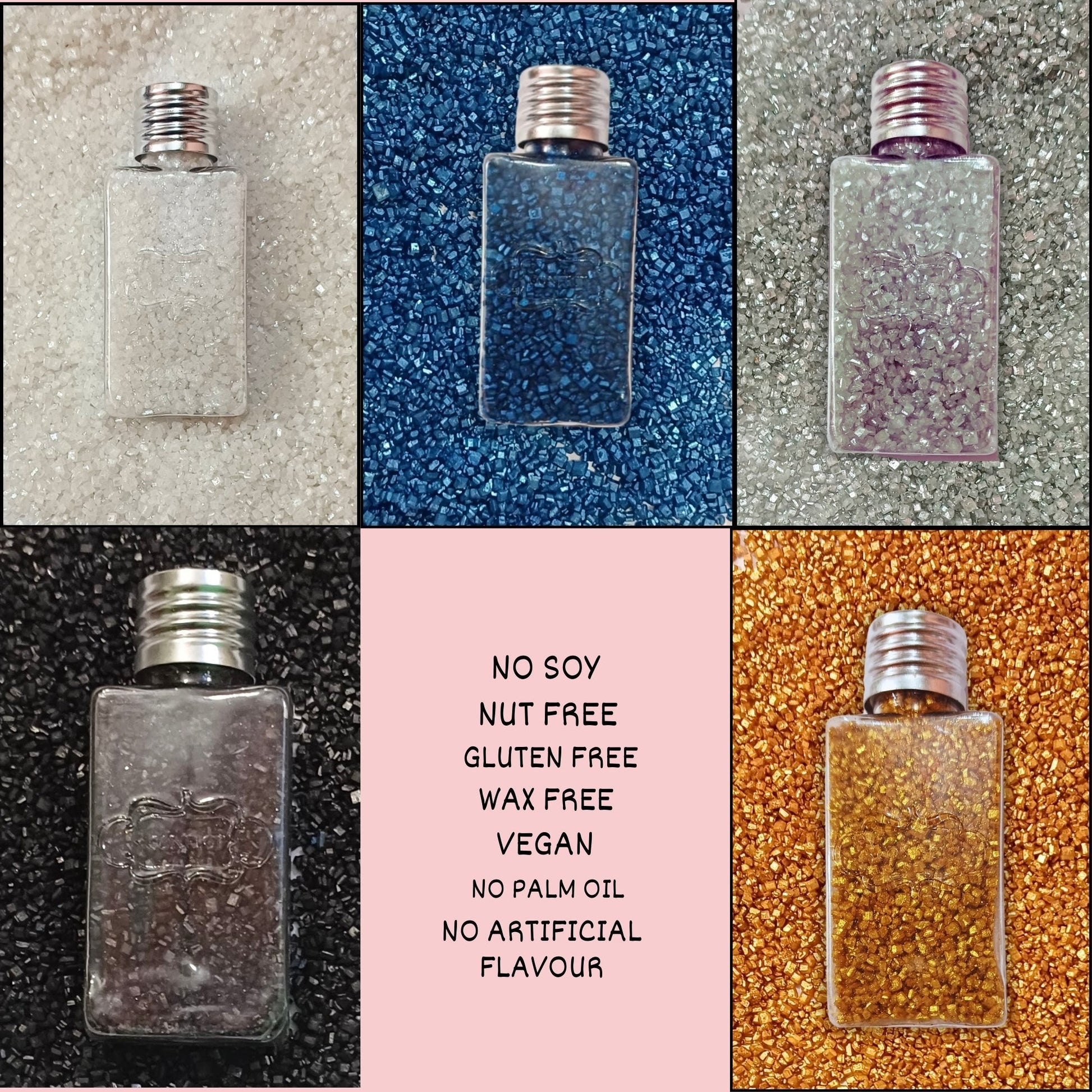 Confect Sparkling Sugar Combo Multipack 6