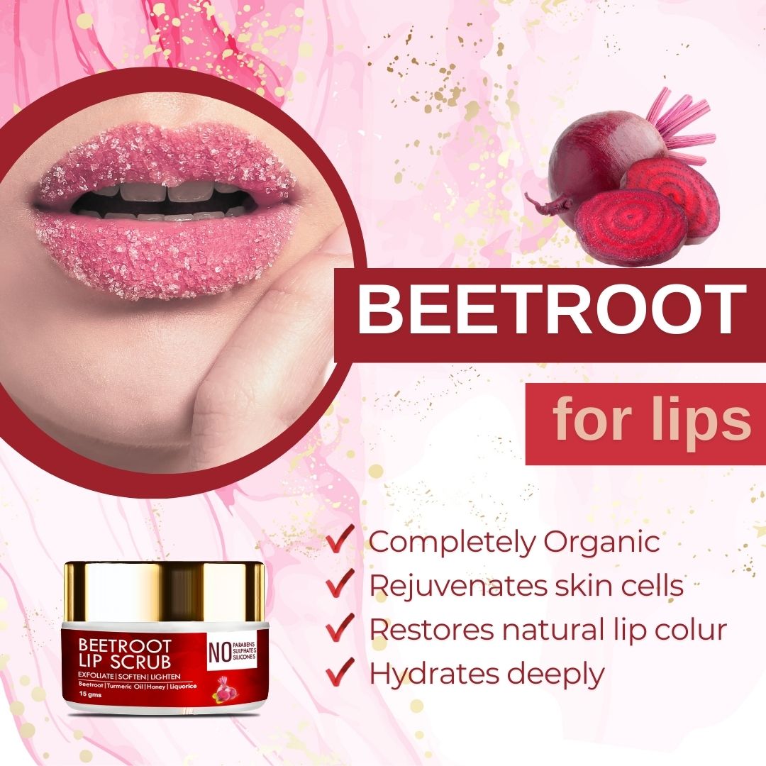 Samisha Beetroot Lip Lightening Scrub
