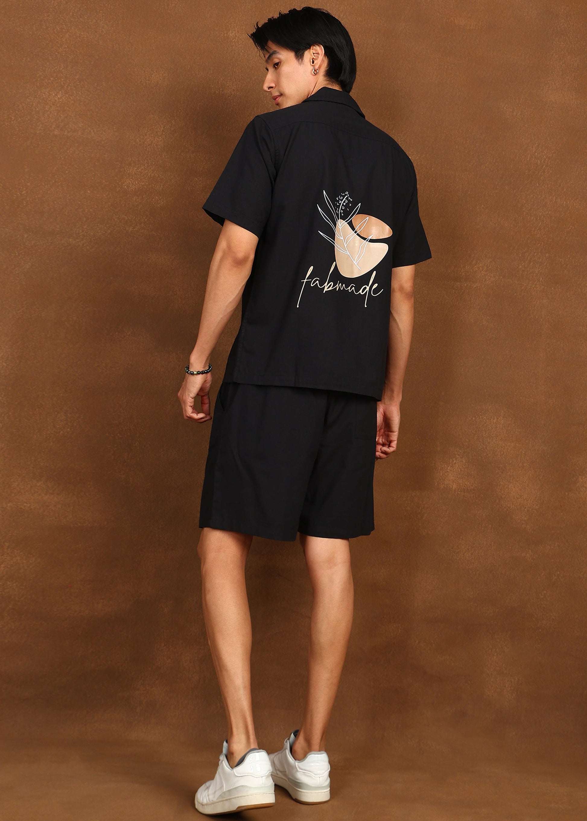 Fabmade Noir Emblem Co-Ord Set