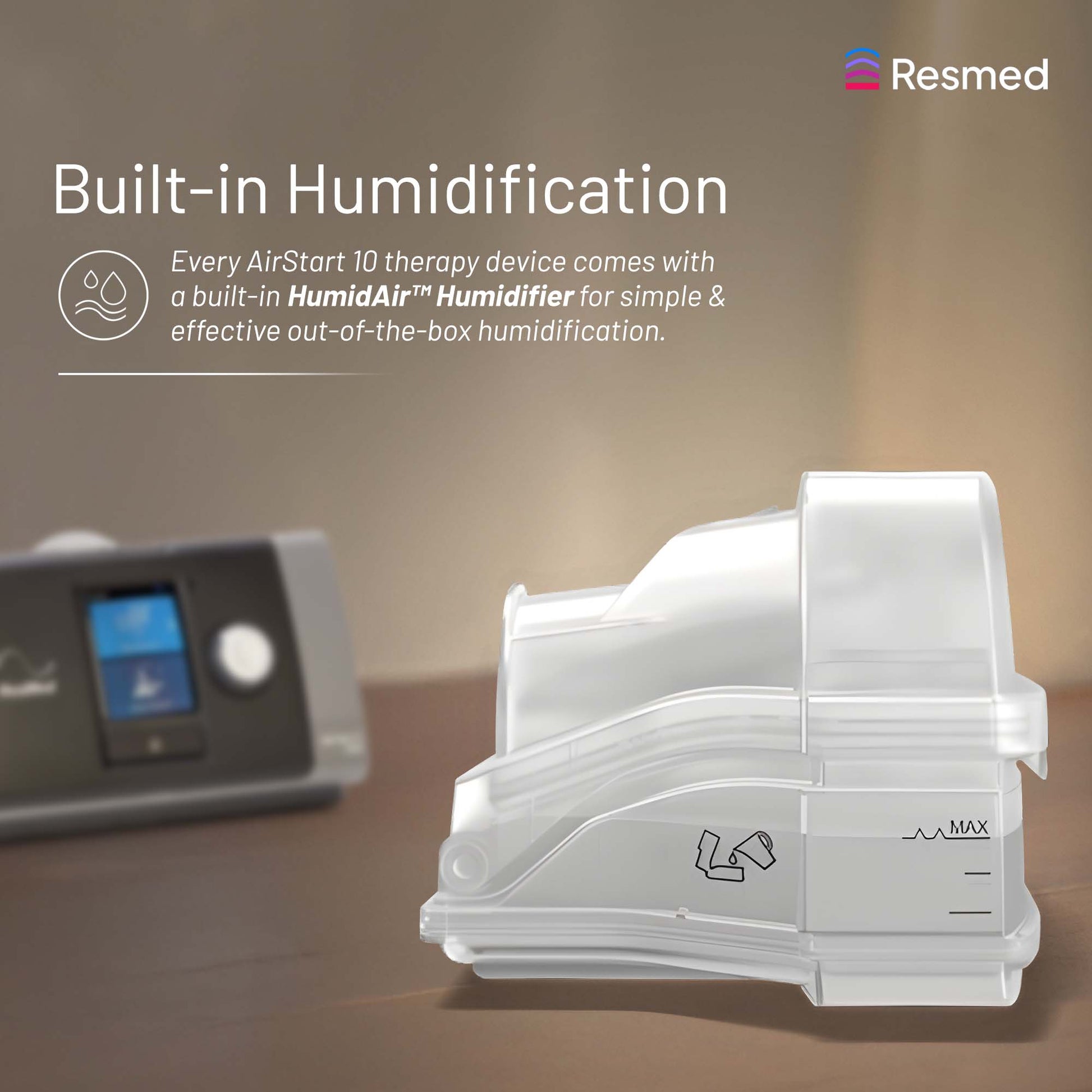 AirStart™ 10 APAP with humidification and tube 