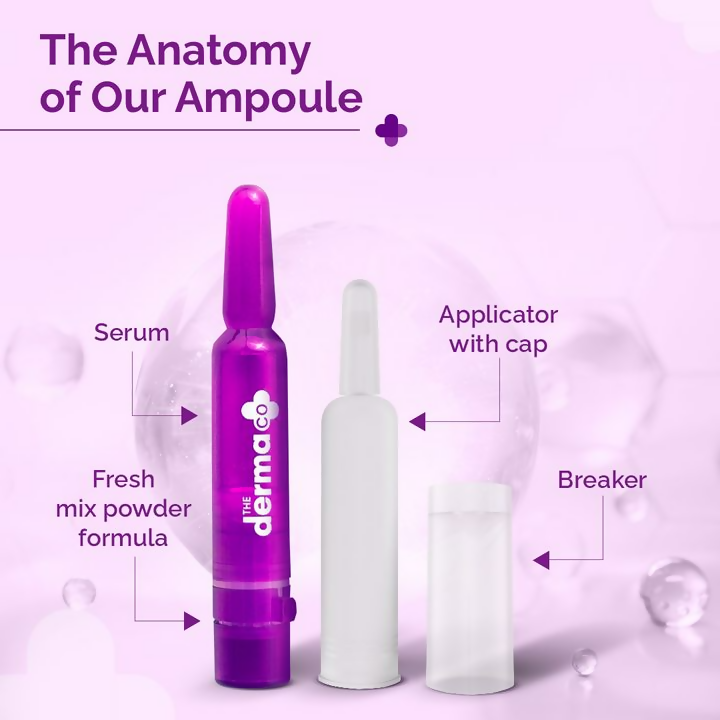 The Derma Co 5% Glycolic + 2% Kojic Pigmentation Corrector Ampoule Kit  Grab2Buy The Derma Co Grab2Buy