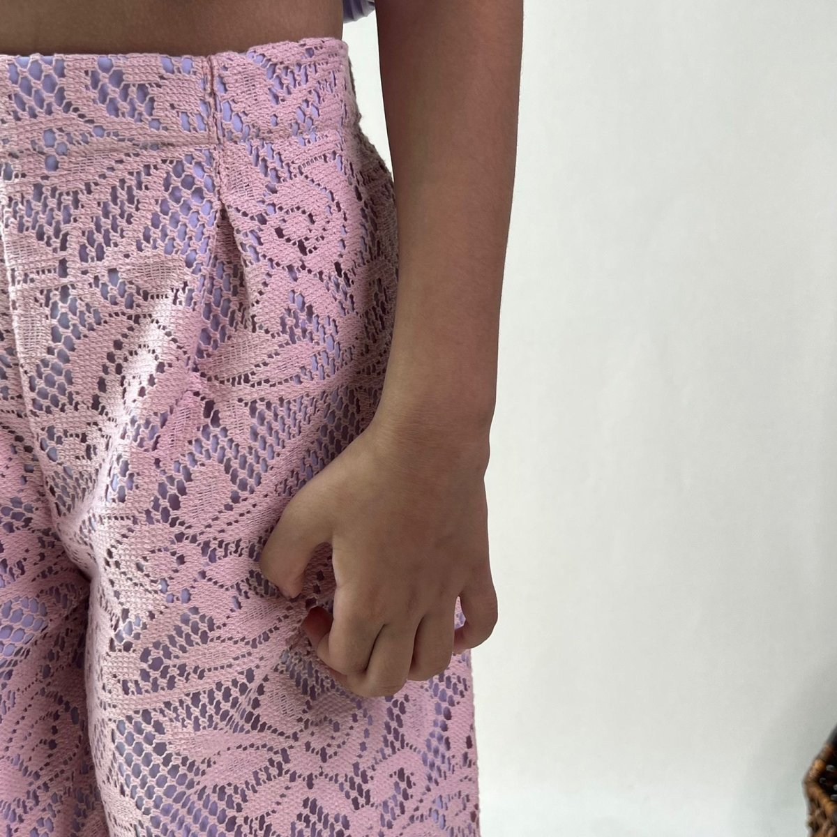 ArthLife Lavender And Pink Bow Co-Ord Set 