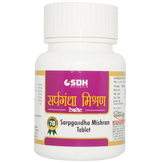 SDH Naturals Sarpagandha Mishran Tablet 